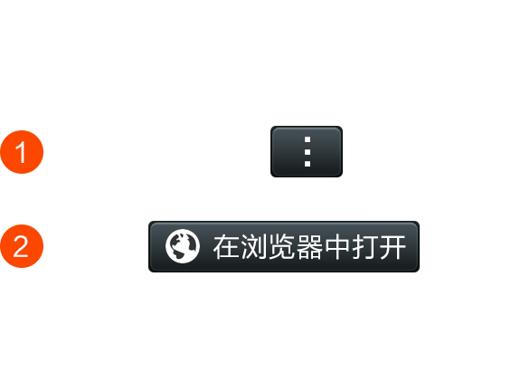 用浏览器打开